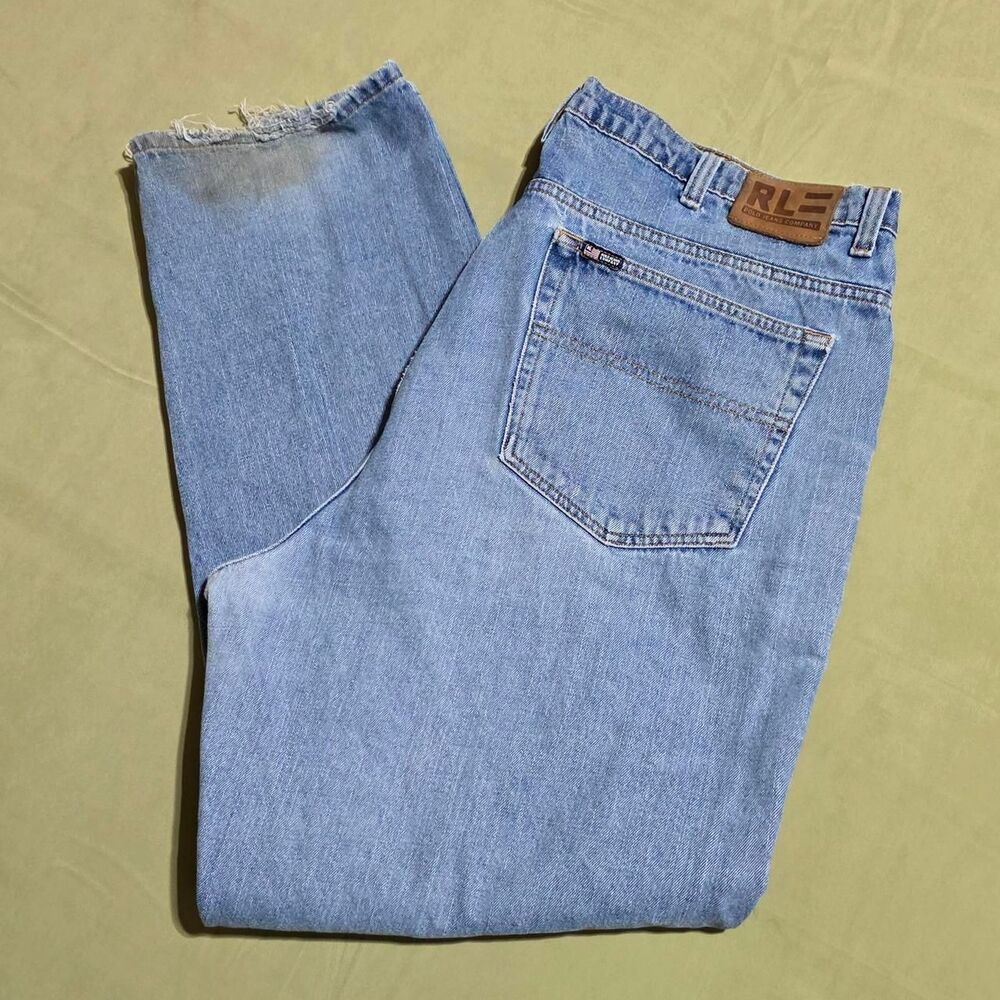 RL Polo Jeans Company Men's size 42/34 Blue Jeans Vintage Y2K era
